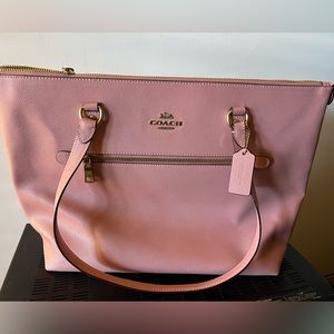 Coach Gallery Tote Shoulder Bag Pink New